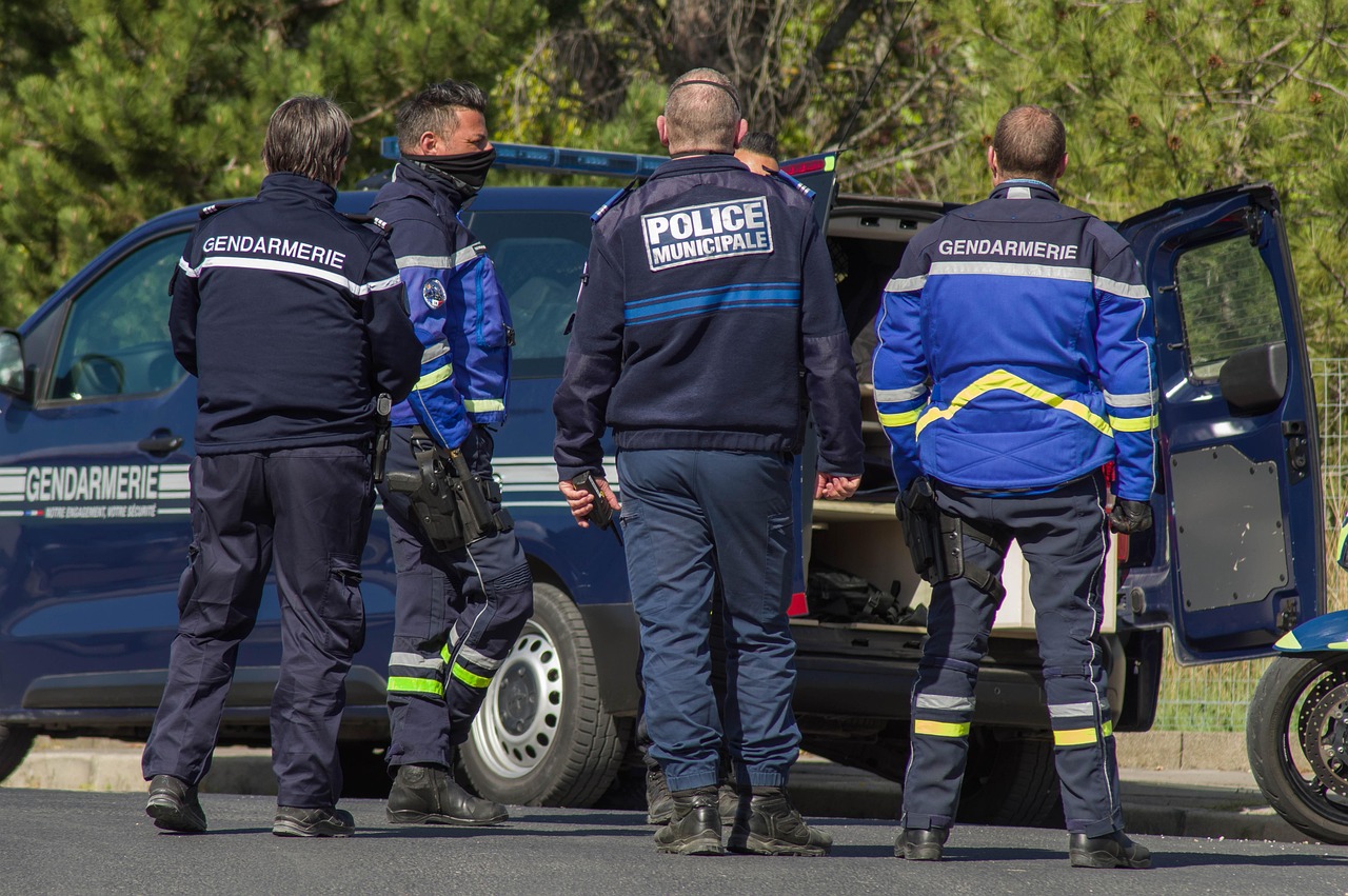 véhicules de la gendarmerie