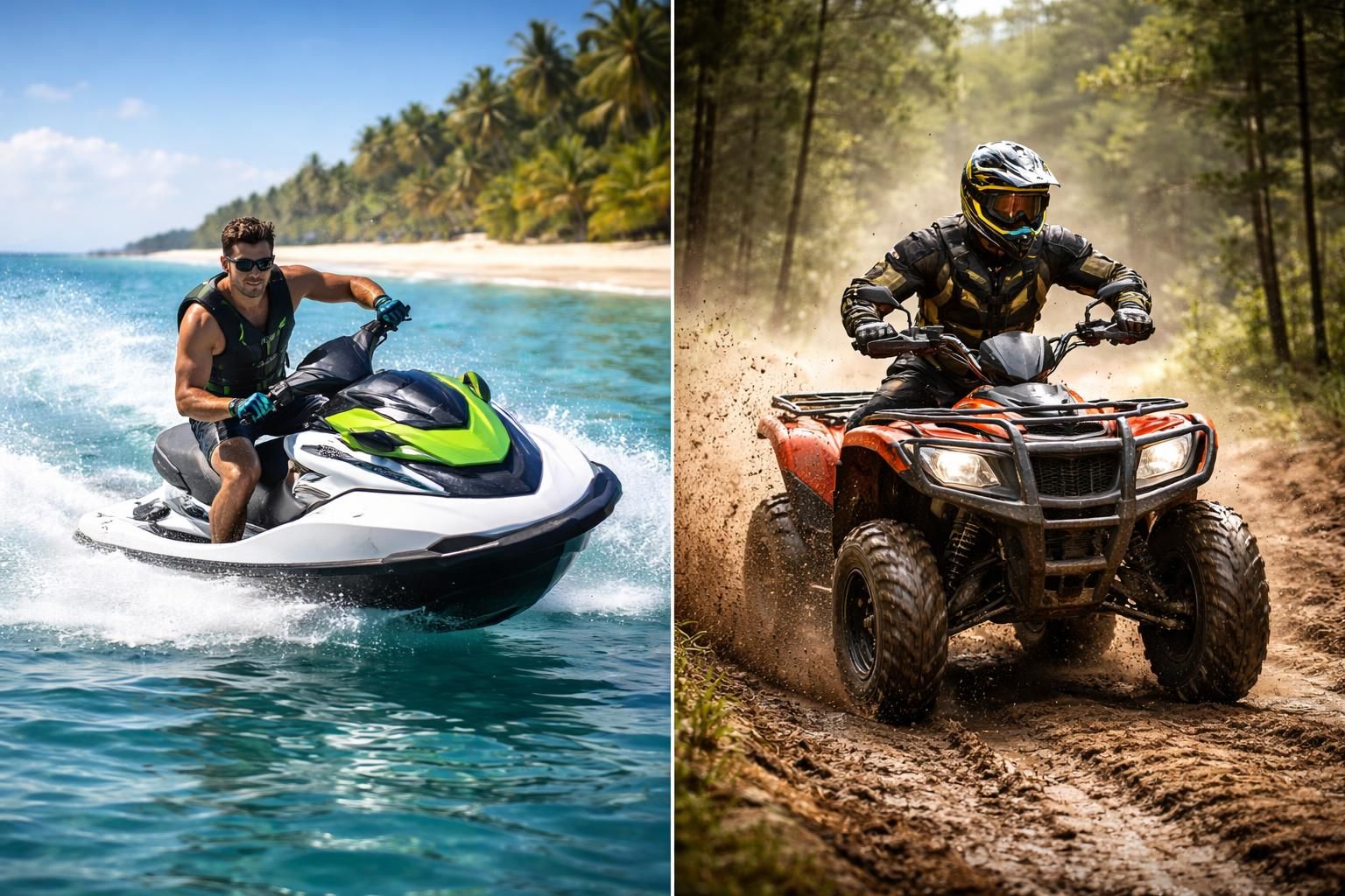 découvrez les usages variés du jet ski quad et ses différences avec un jet ski classique pour choisir l'activité nautique qui vous convient.