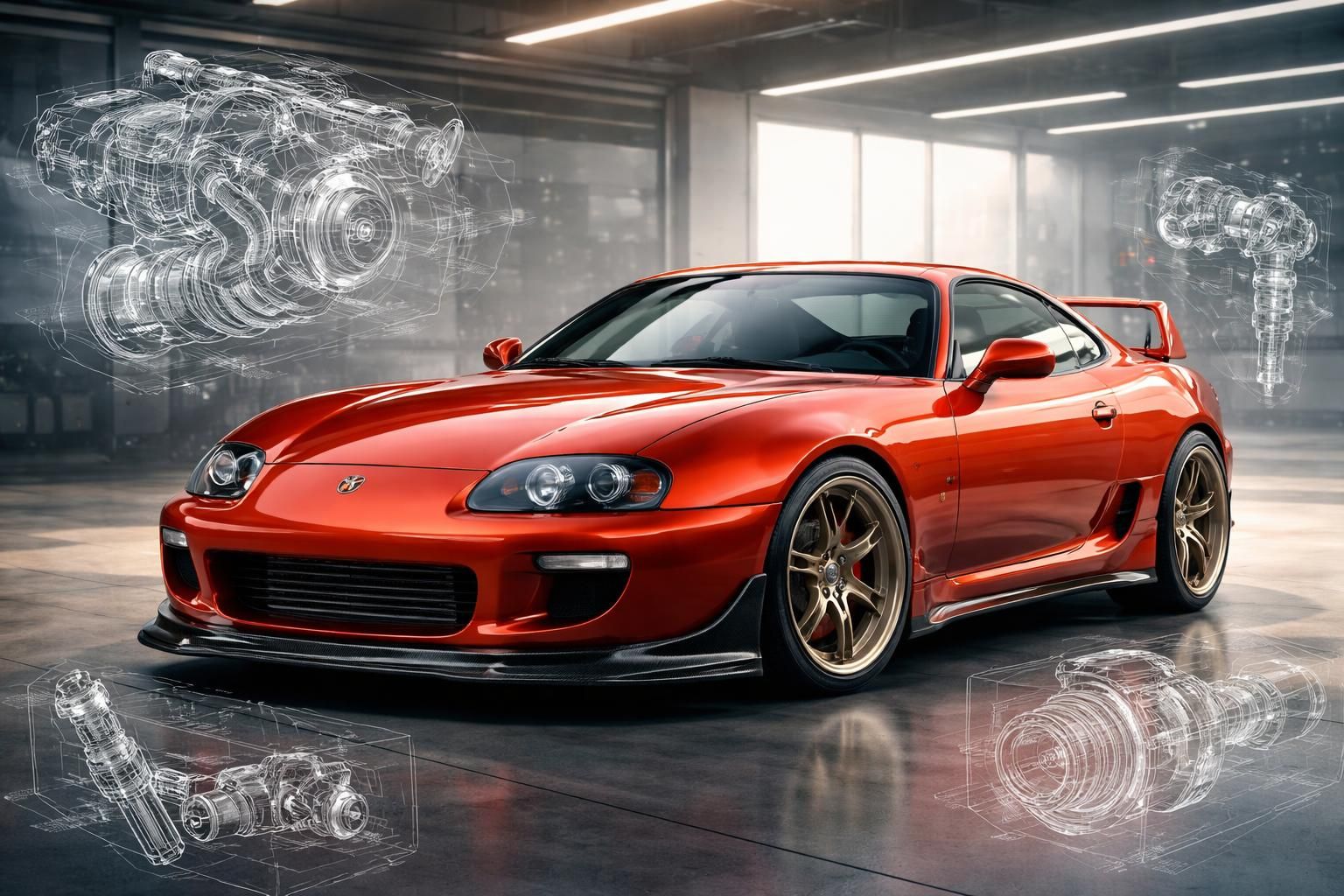découvrez les caractéristiques techniques et les innovations de la légendaire toyota supra mk4, un symbole de performance et de design emblématique.