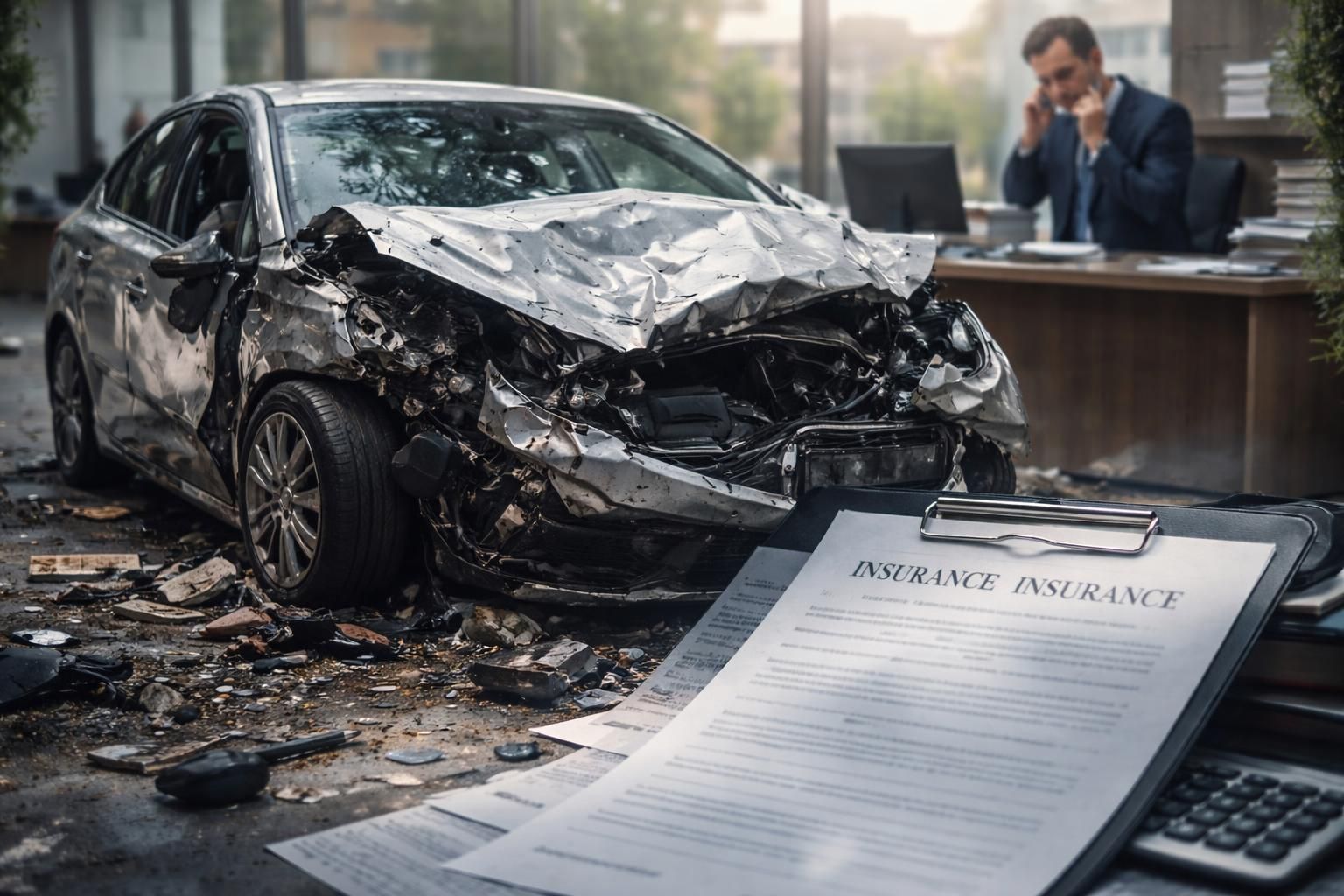 découvrez les impacts d'une location avec option d'achat (loa) et d'un accident impliquant une épave sur votre contrat d'assurance, ainsi que les démarches à suivre.