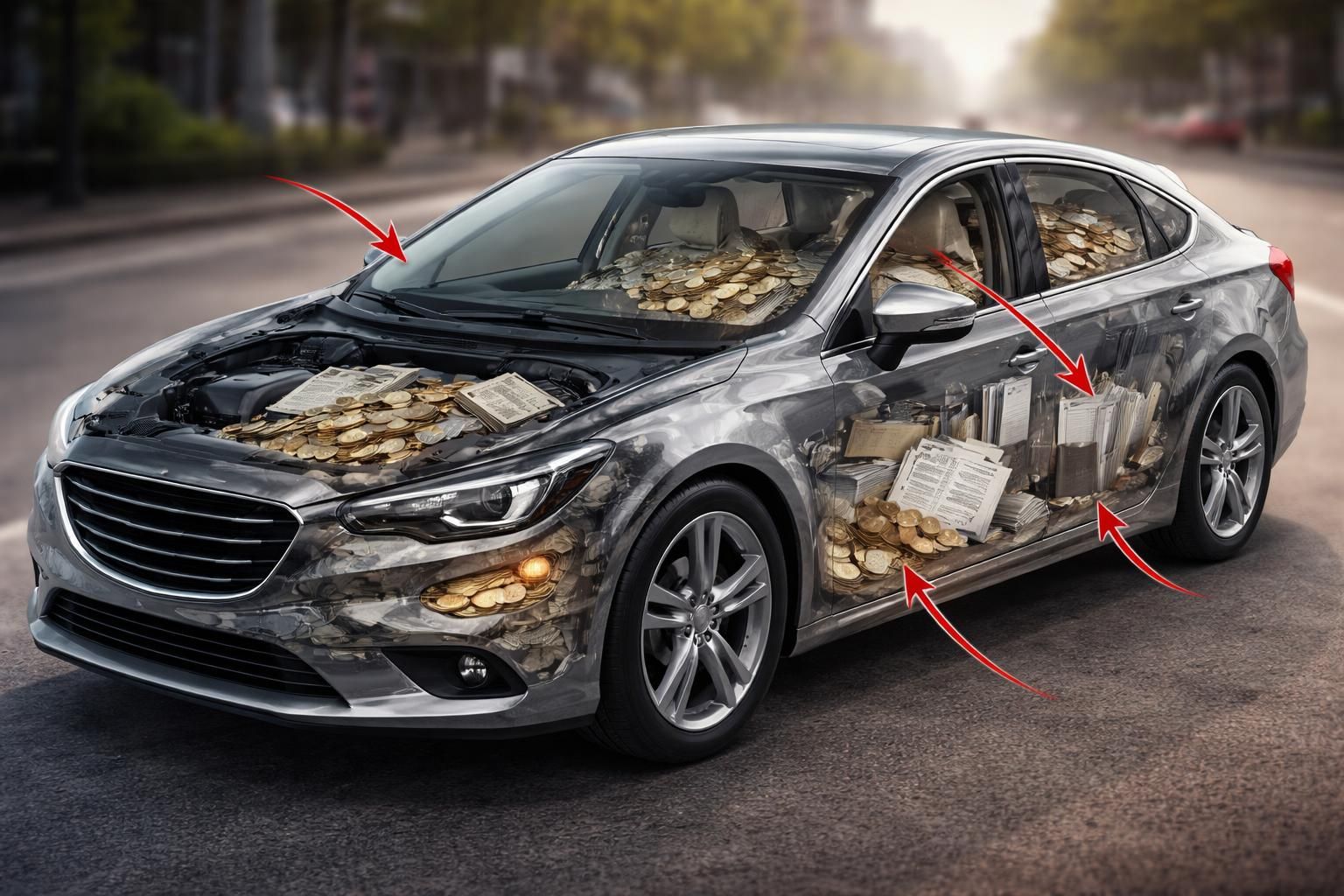 découvrez comment les cotisations d'assurance auto peuvent comporter des coûts cachés et apprenez à les identifier pour mieux gérer votre budget.